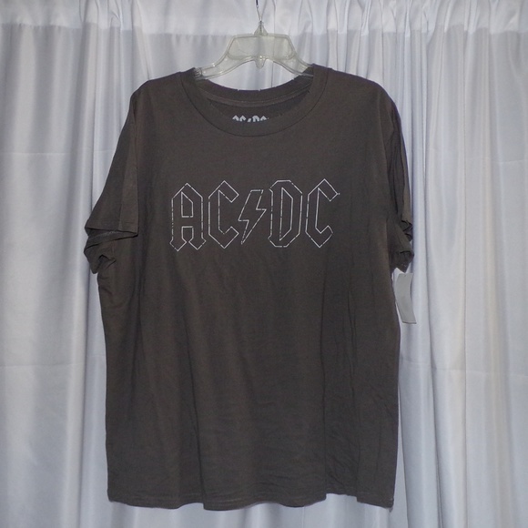 AC DC Tops - 2 For $10 AC DC Women's Size X 14W Gray Shirt